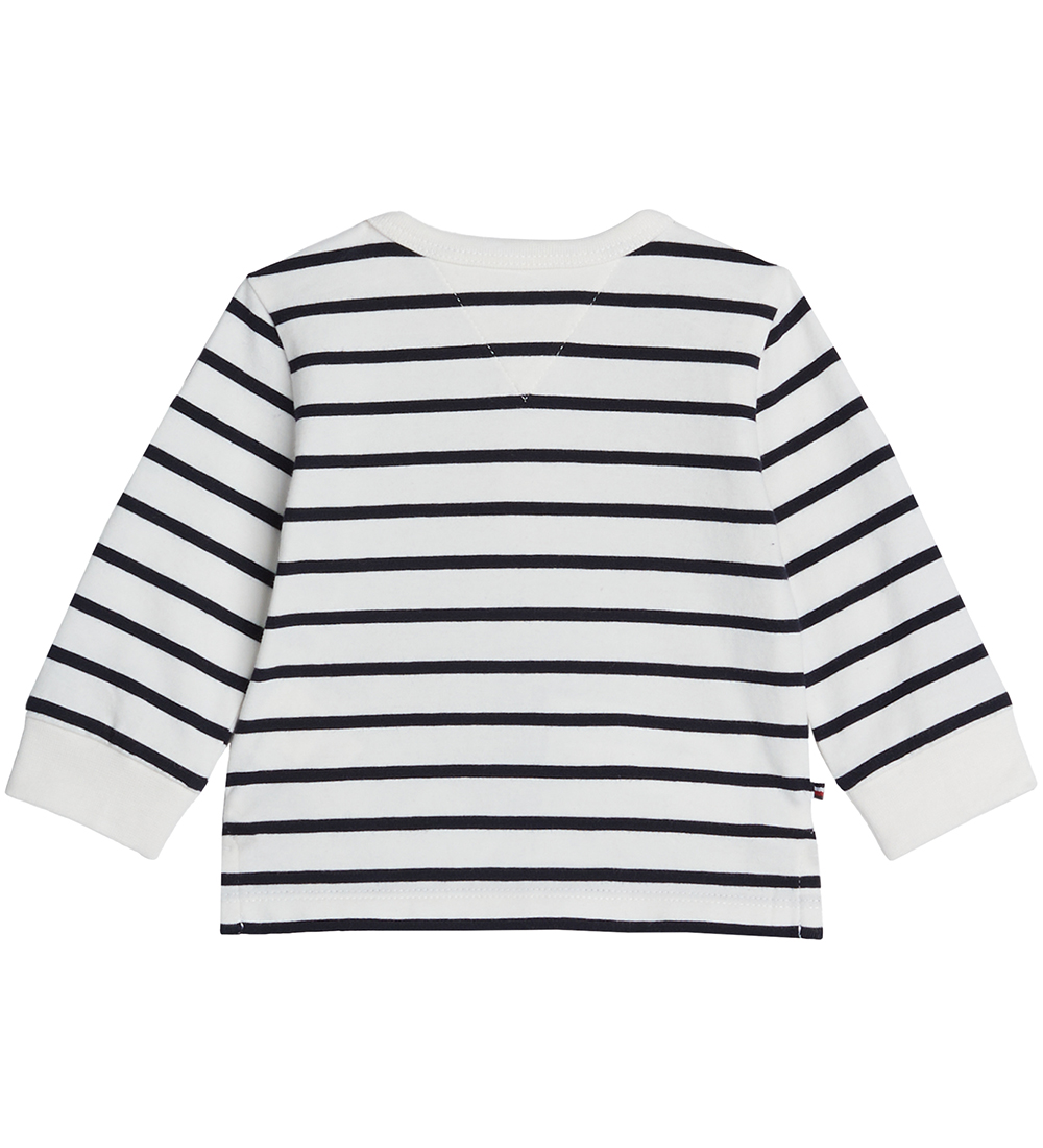 Tommy Hilfiger Bluse - Nautisch Stripe - Desert Sky Stripe