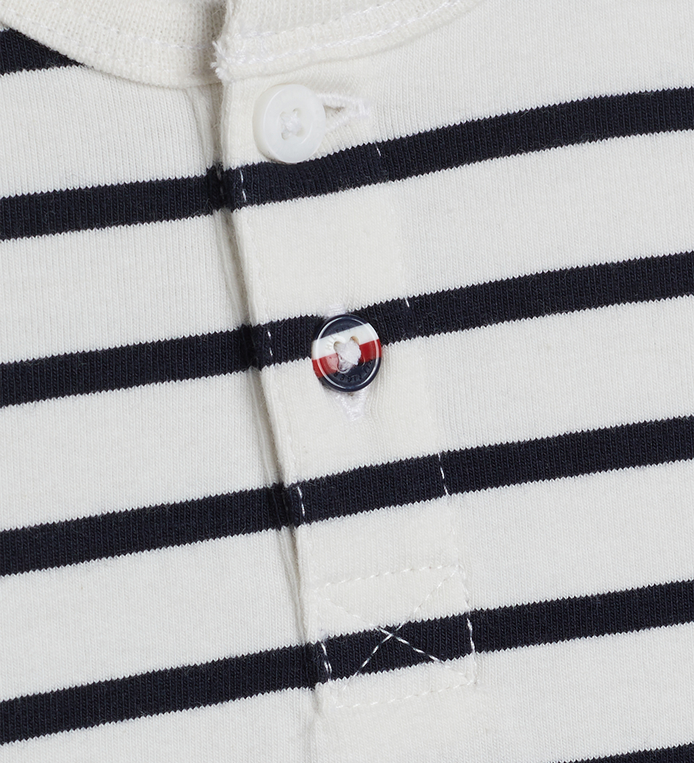 Tommy Hilfiger Bluse - Nautisch Stripe - Desert Sky Stripe