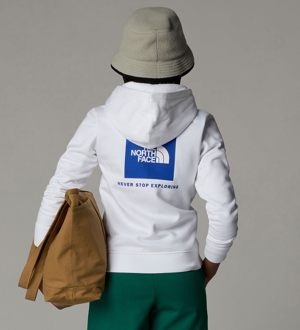 Sweat à Capuche The North Face - Boîte rouge Regular - Blanc