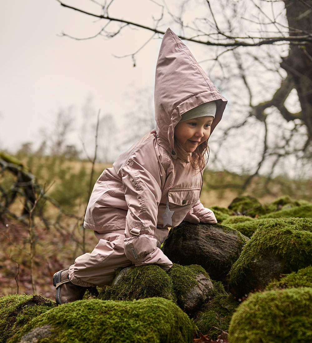 Mini A Ture Winterjacke - Wang Fleece - Adobe Rose