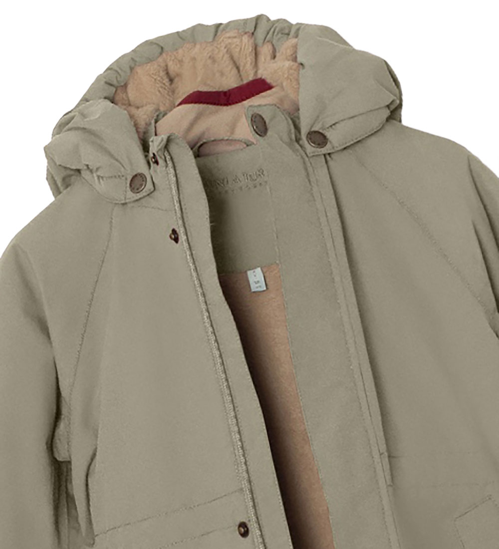 Mini A Ture Winterjacke - Vikania Fleece - Vert