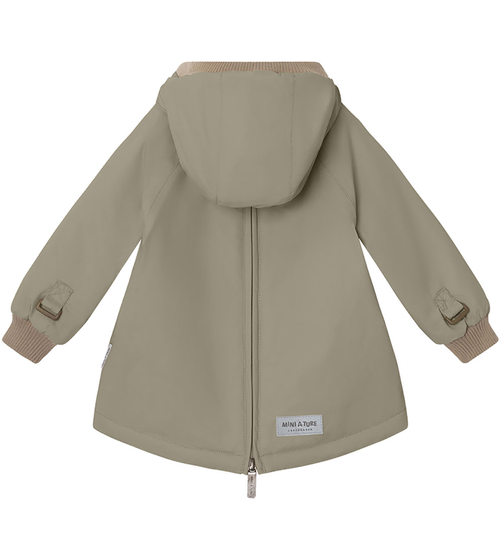 Mini A Ture Winterjas - Babywen Fleece - Vert