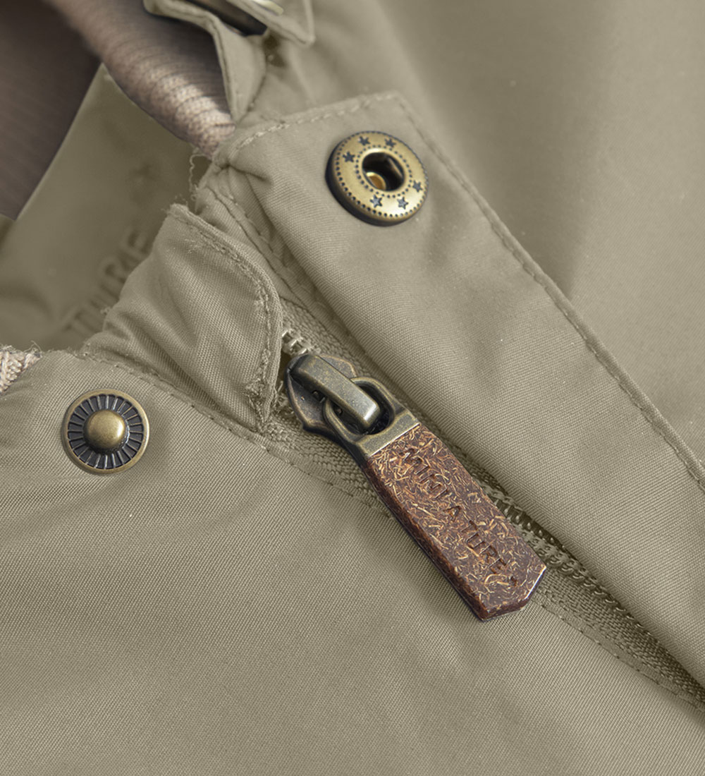 Mini A Ture Winter Coat - Matwally Fleece - Vert