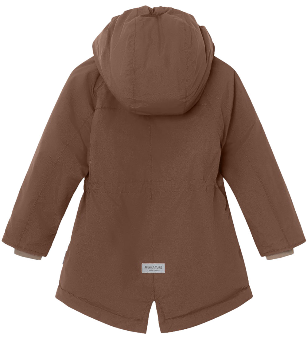 Mini A Ture Winter Coat - Vikania Fleece - Rootbeer Brown