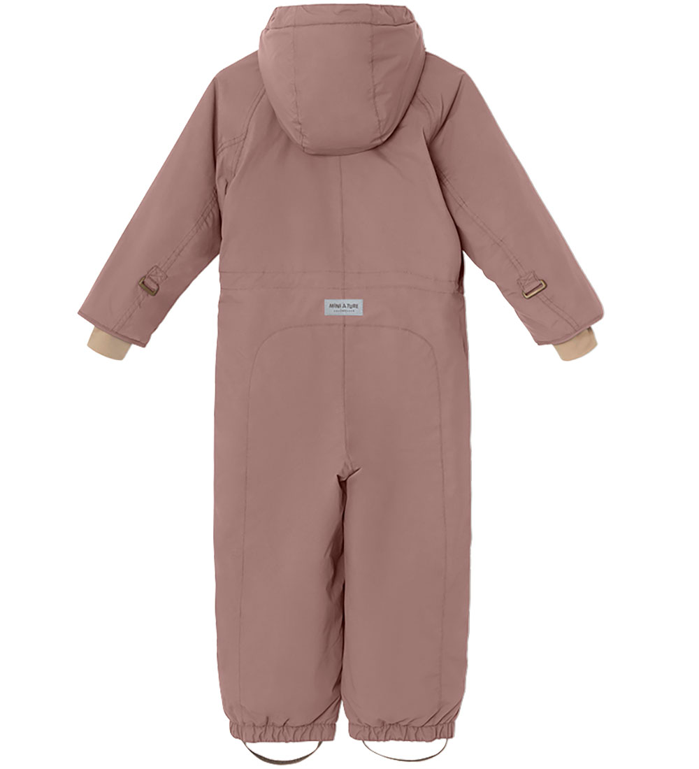 Mini A Ture Sneeuwpak - Wanni Fleece - Light Plum