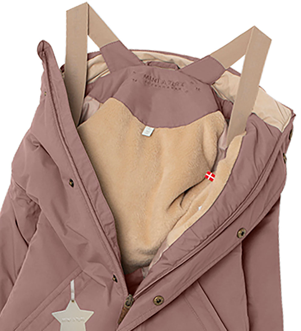 Mini A Ture Sneeuwpak - Wanni Fleece - Light Plum