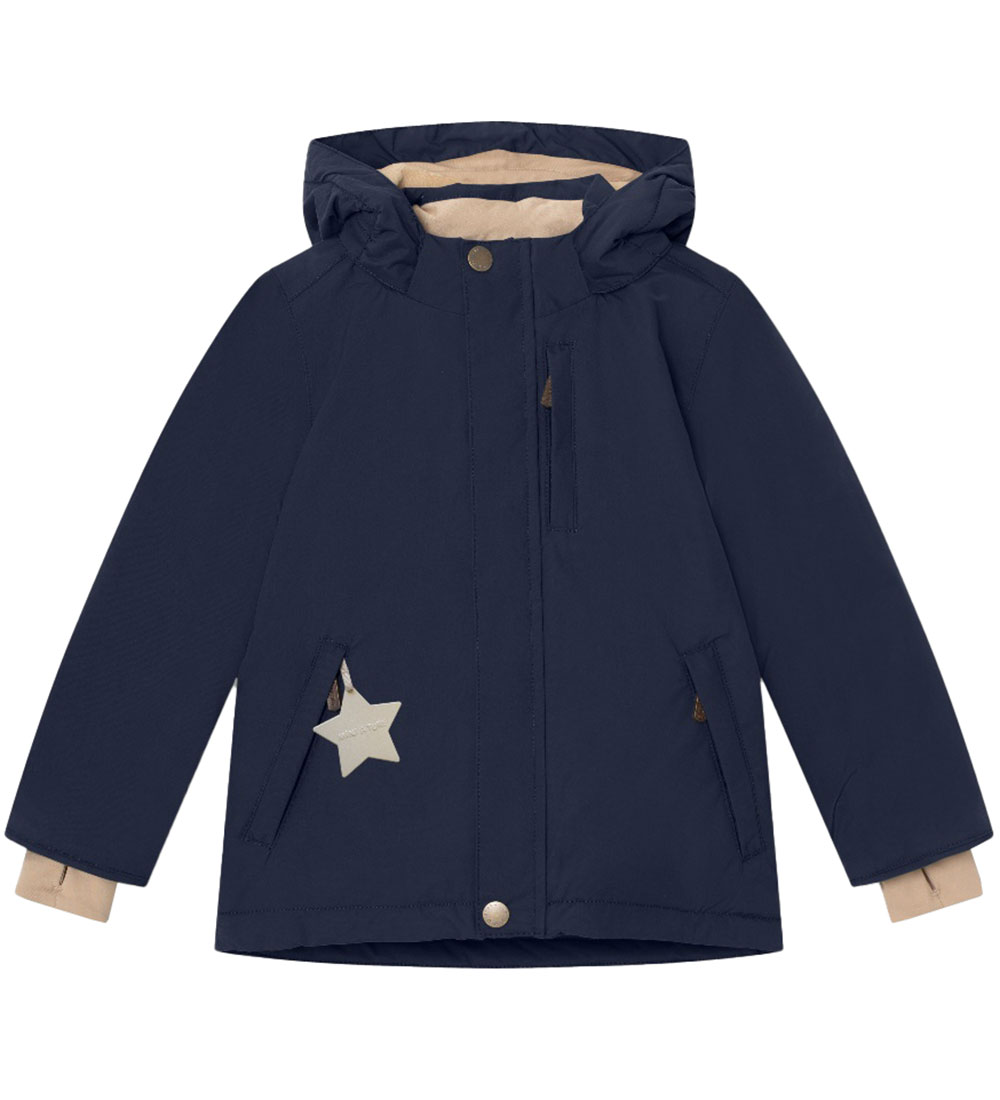 Mini A Ture Winterjas - Adjanko Fleece - Outer Space