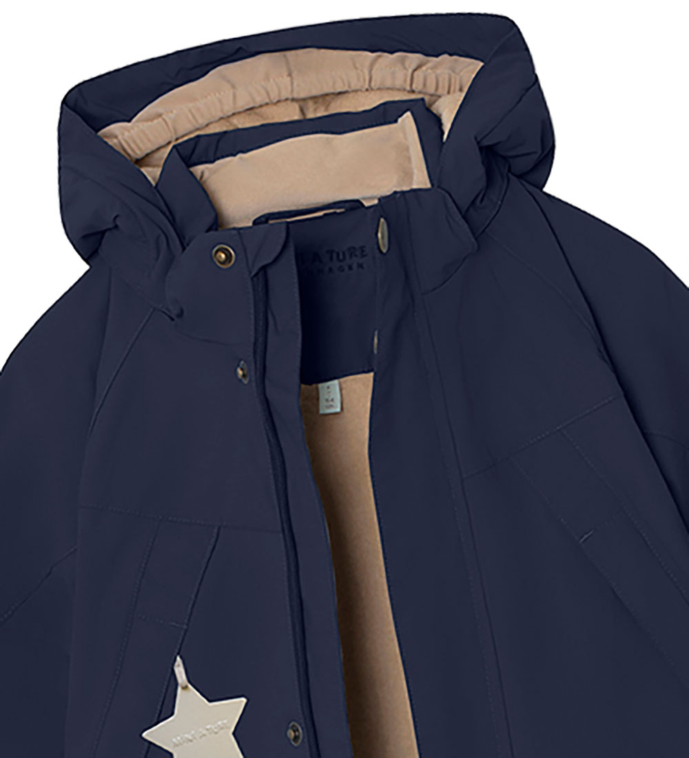 Mini A Ture Winter Coat - Valonso Fleece - Outer Space