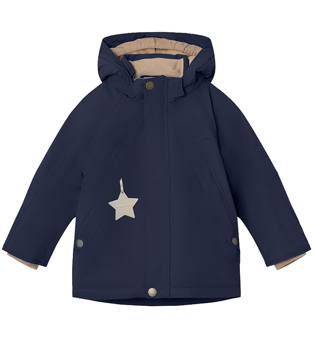 Mini A Ture Winter Coat - Valonso Fleece - Outer Space
