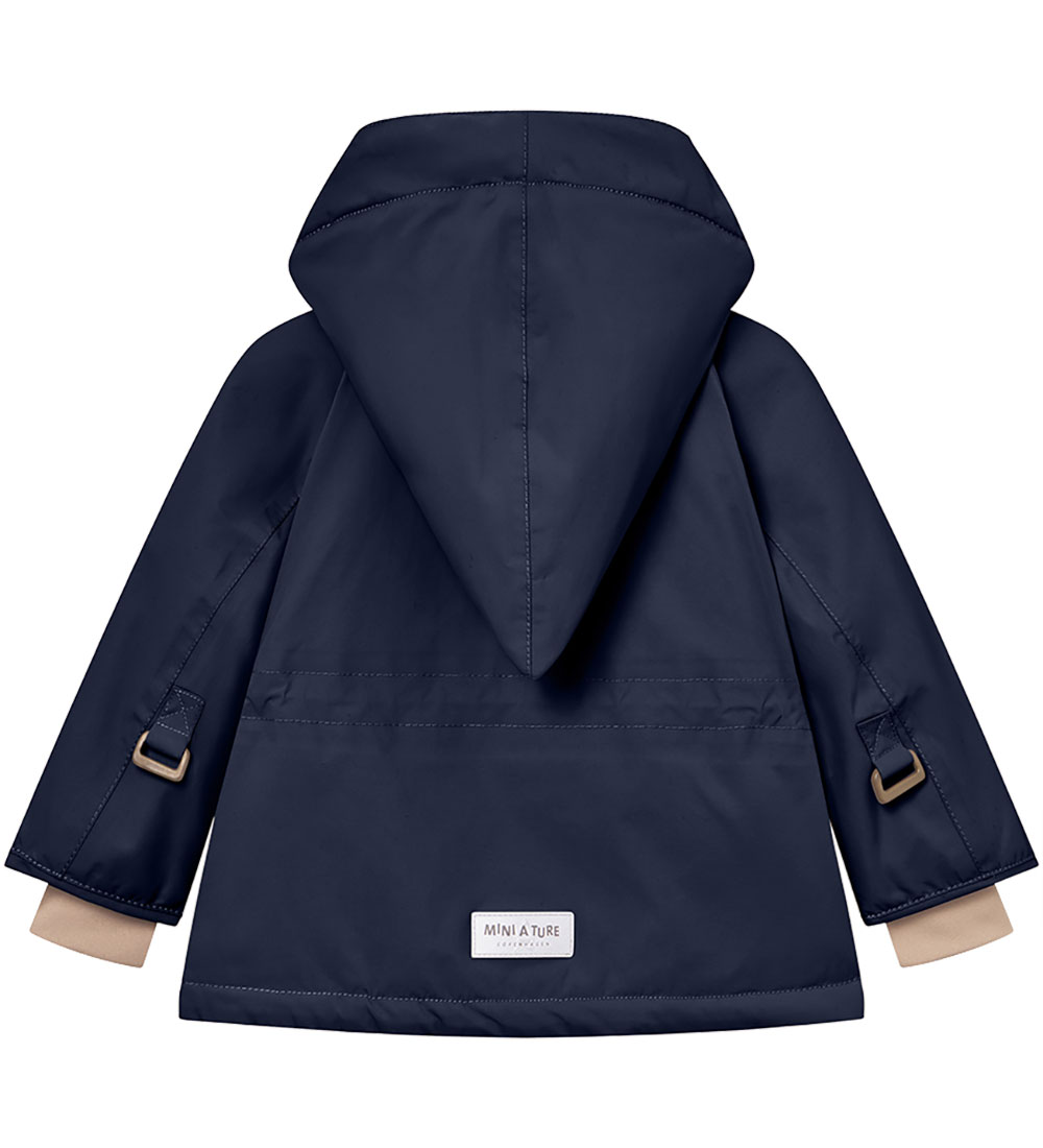 Mini A Ture Winter Coat - Wang Fleece - Outer Space