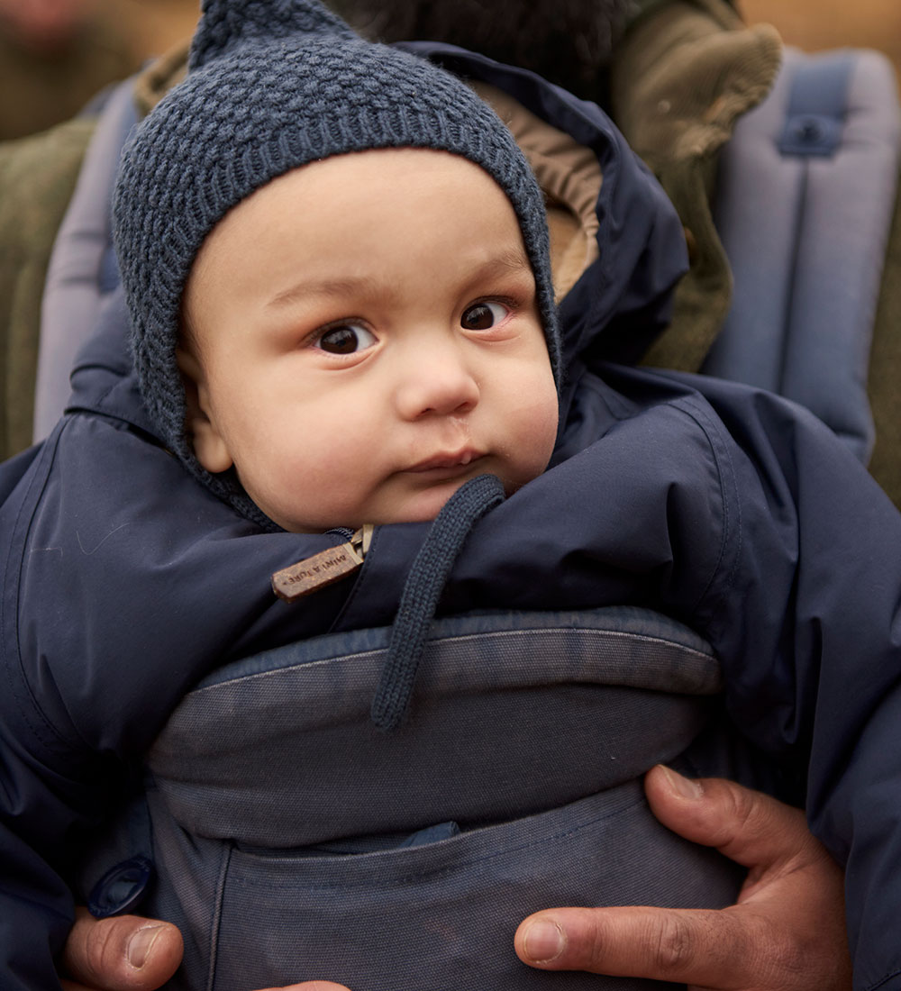 Mini A Ture Winterjas - Matwally Fleece - Outer Space
