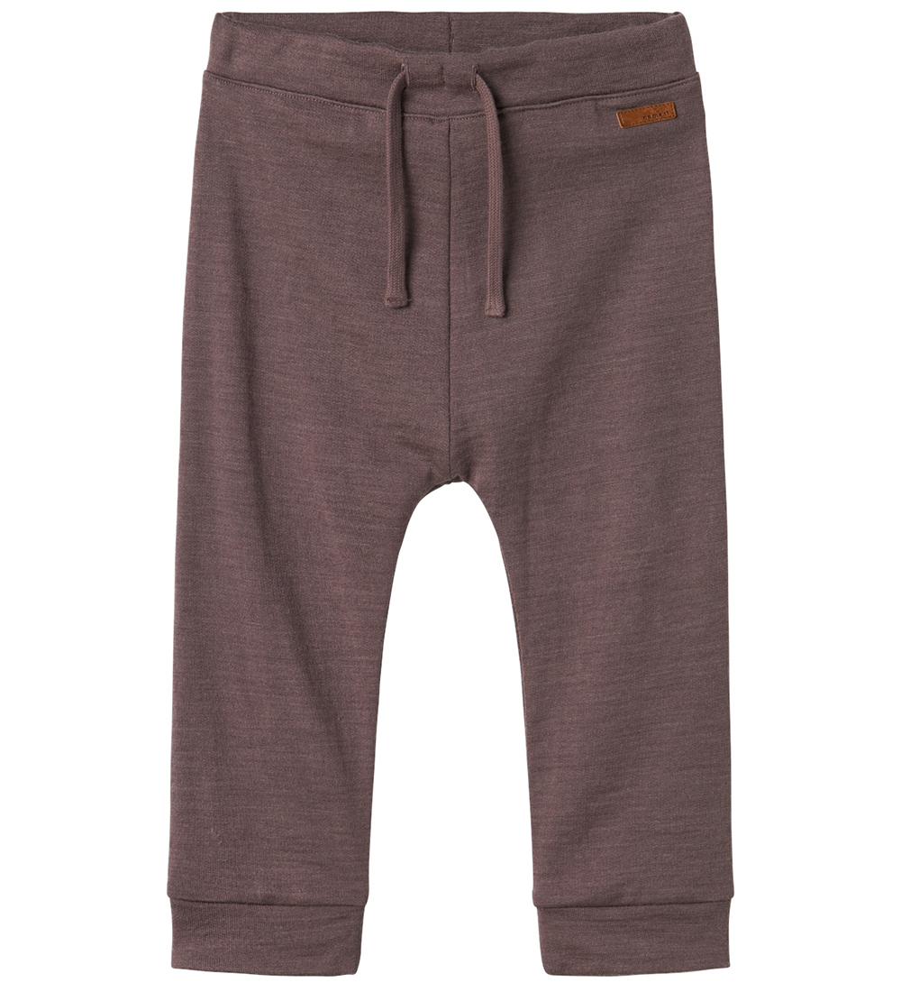 Name It Joggingbuxur - Ull - NmfWesso - Sparrow