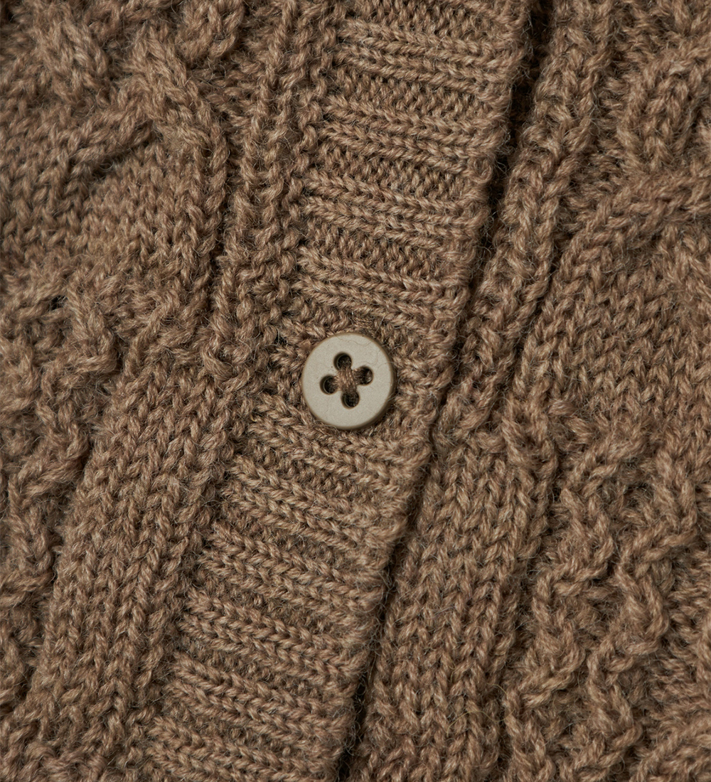 Name It Cardigan - Wolle - Strick - NmfWrilla - Walnuss
