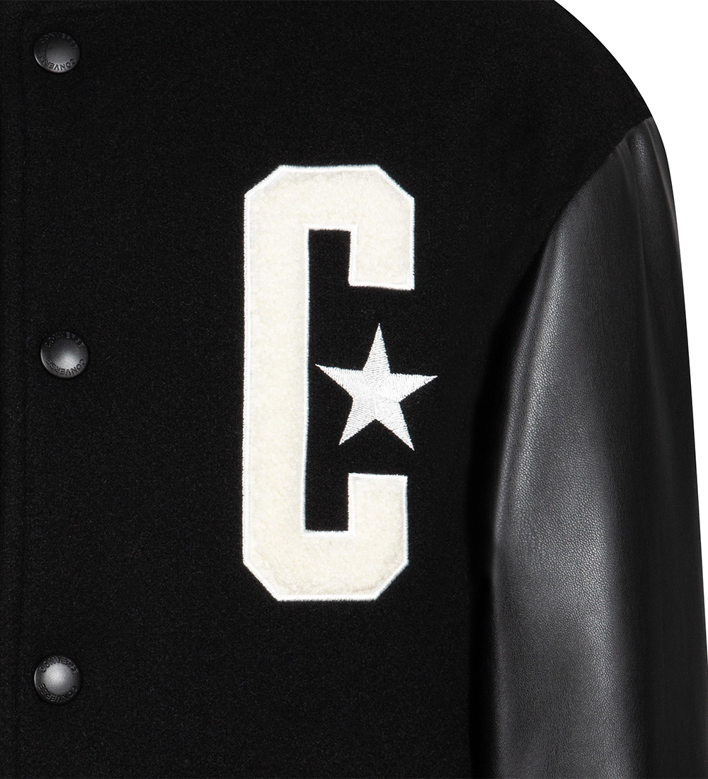 Converse Jacket - Varsity - Black