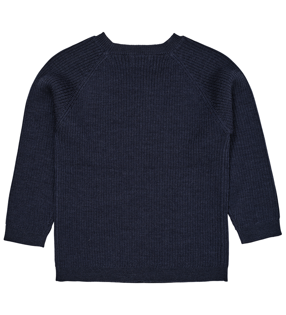 Copenhagen Colors Blouse - Knitted - Wool - Navy