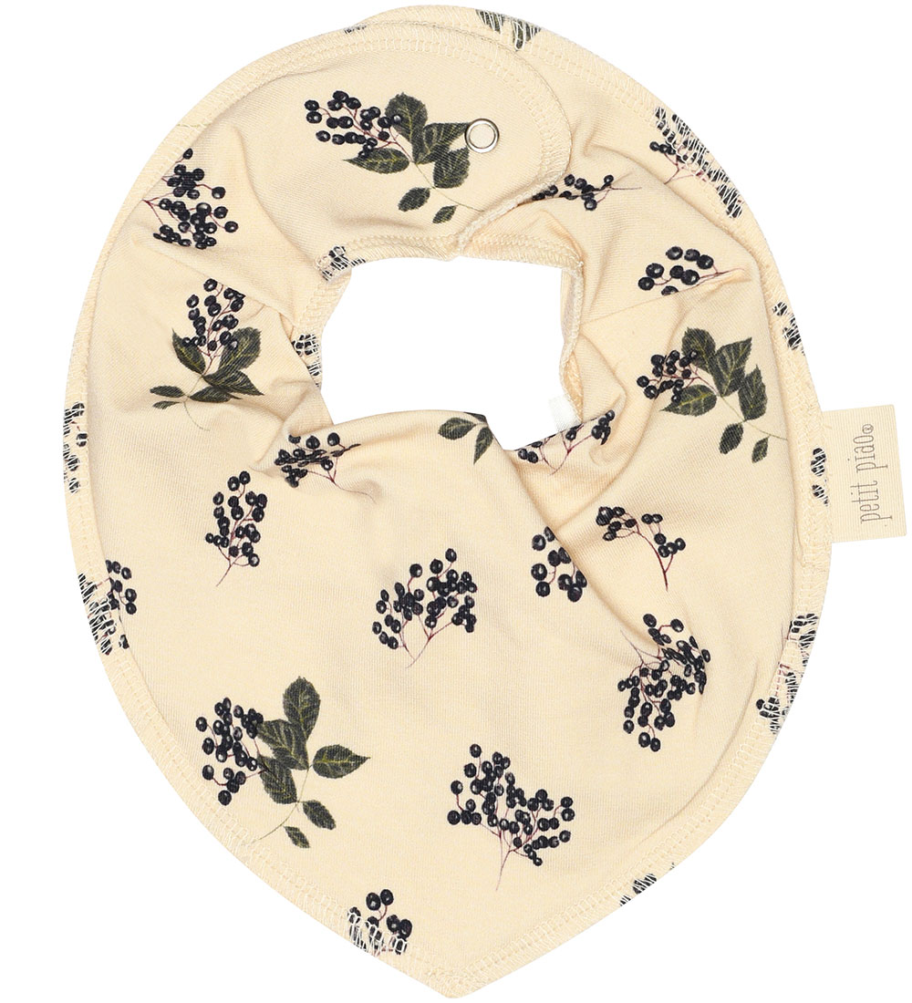 Petit Piao Teething Bib - Elderberry