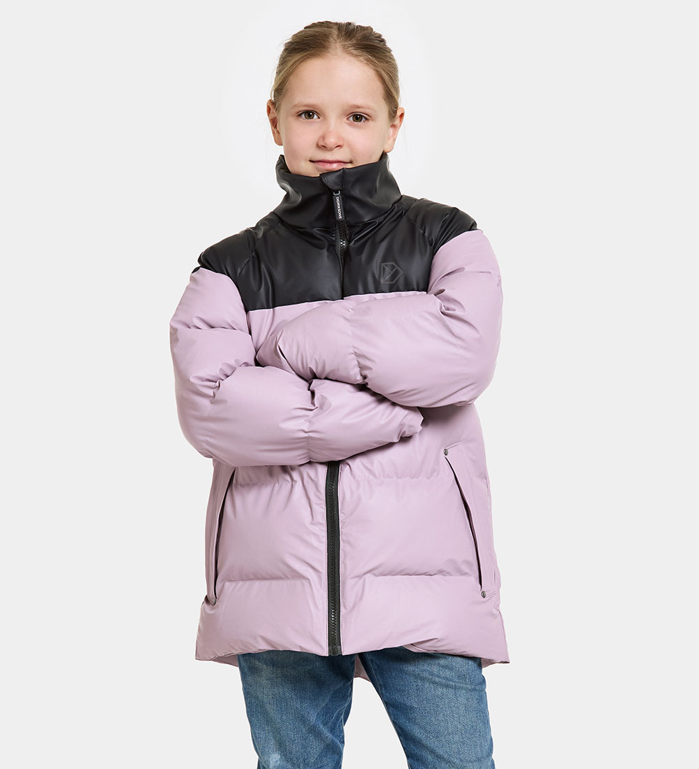 Didriksons Puffer Jacket - PU - MEGA - Dusty Lilac