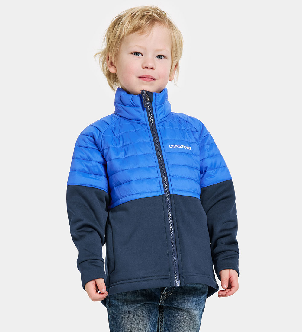 Didriksons Softshell jakki - Filur Hybrid - Caribbean Blue