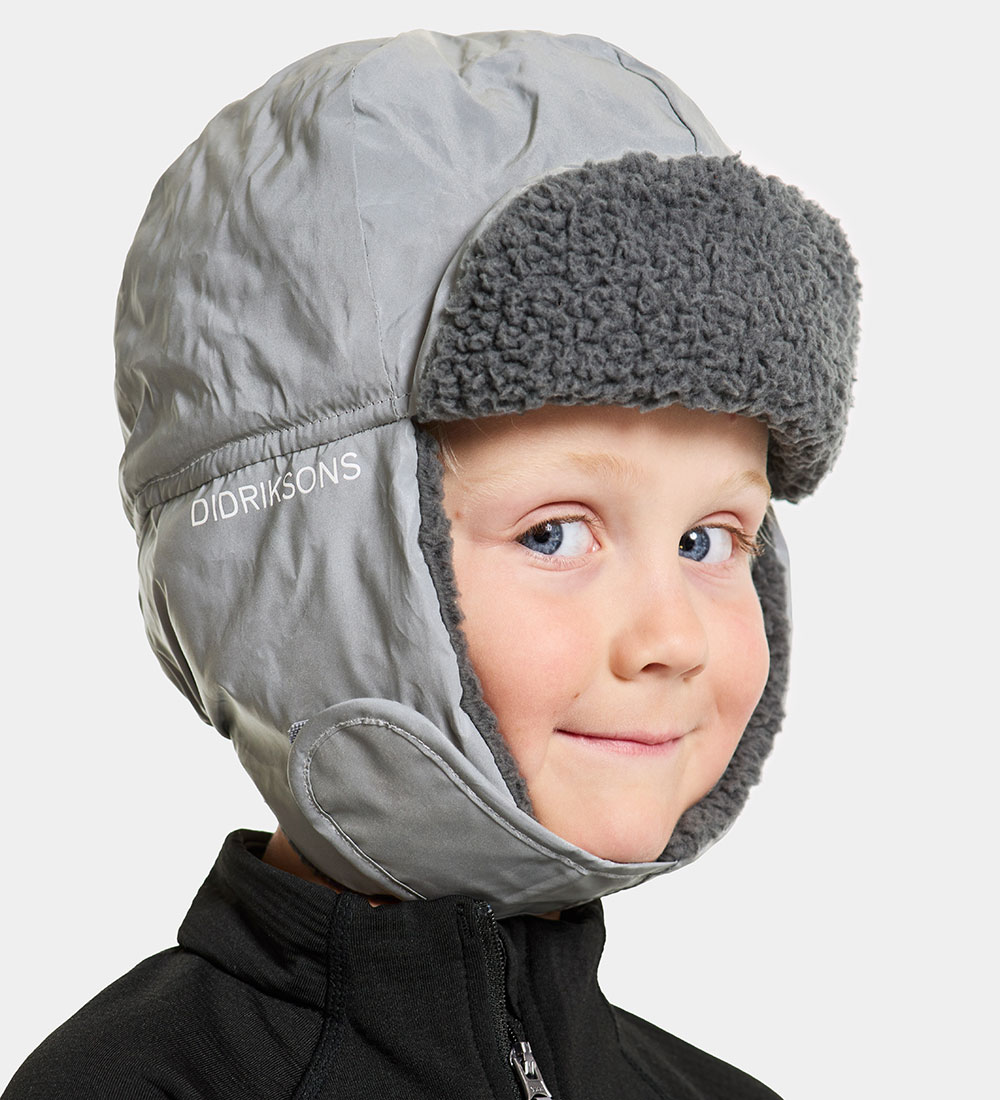 Didriksons Beanie - Biggles Cap - Silver