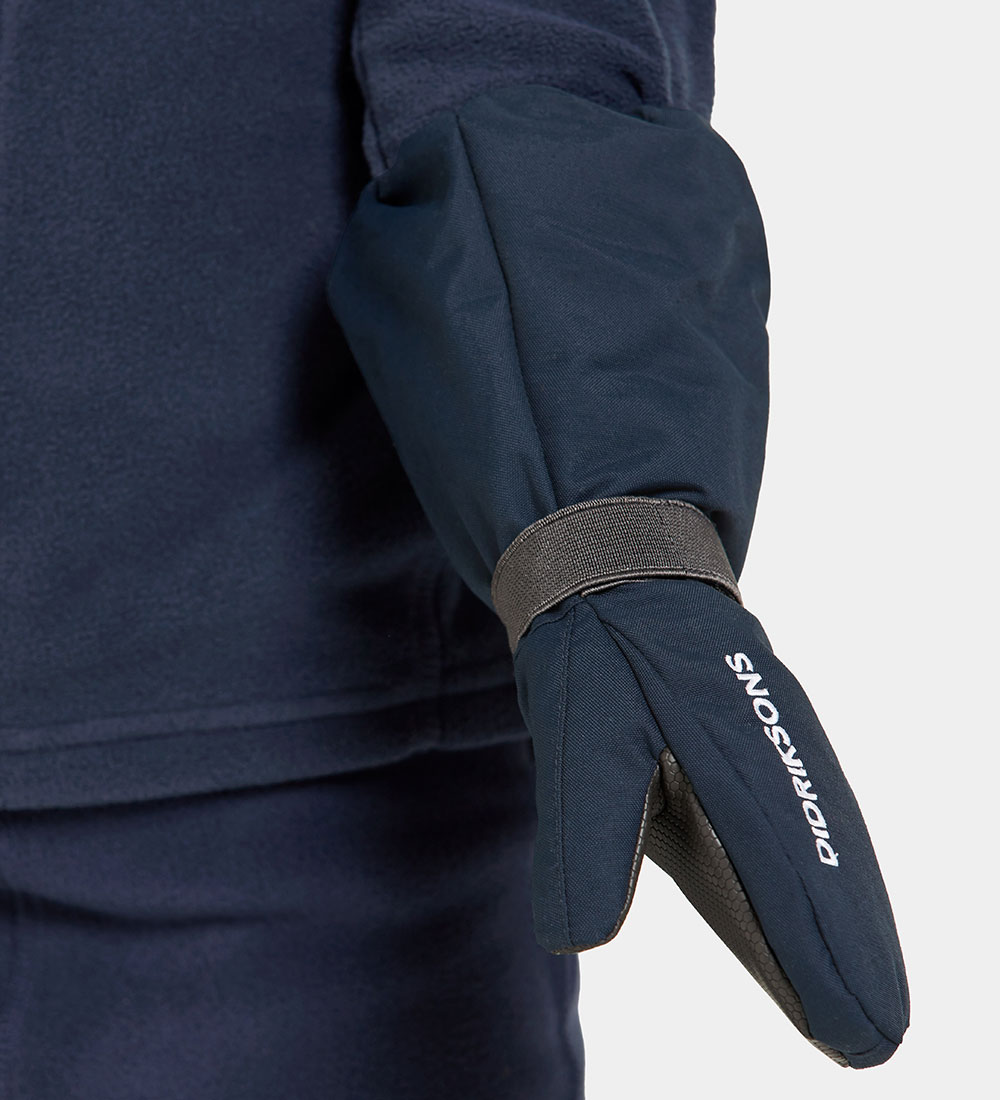 Didriksons Mittens w. Fleece - Biggles - Navy
