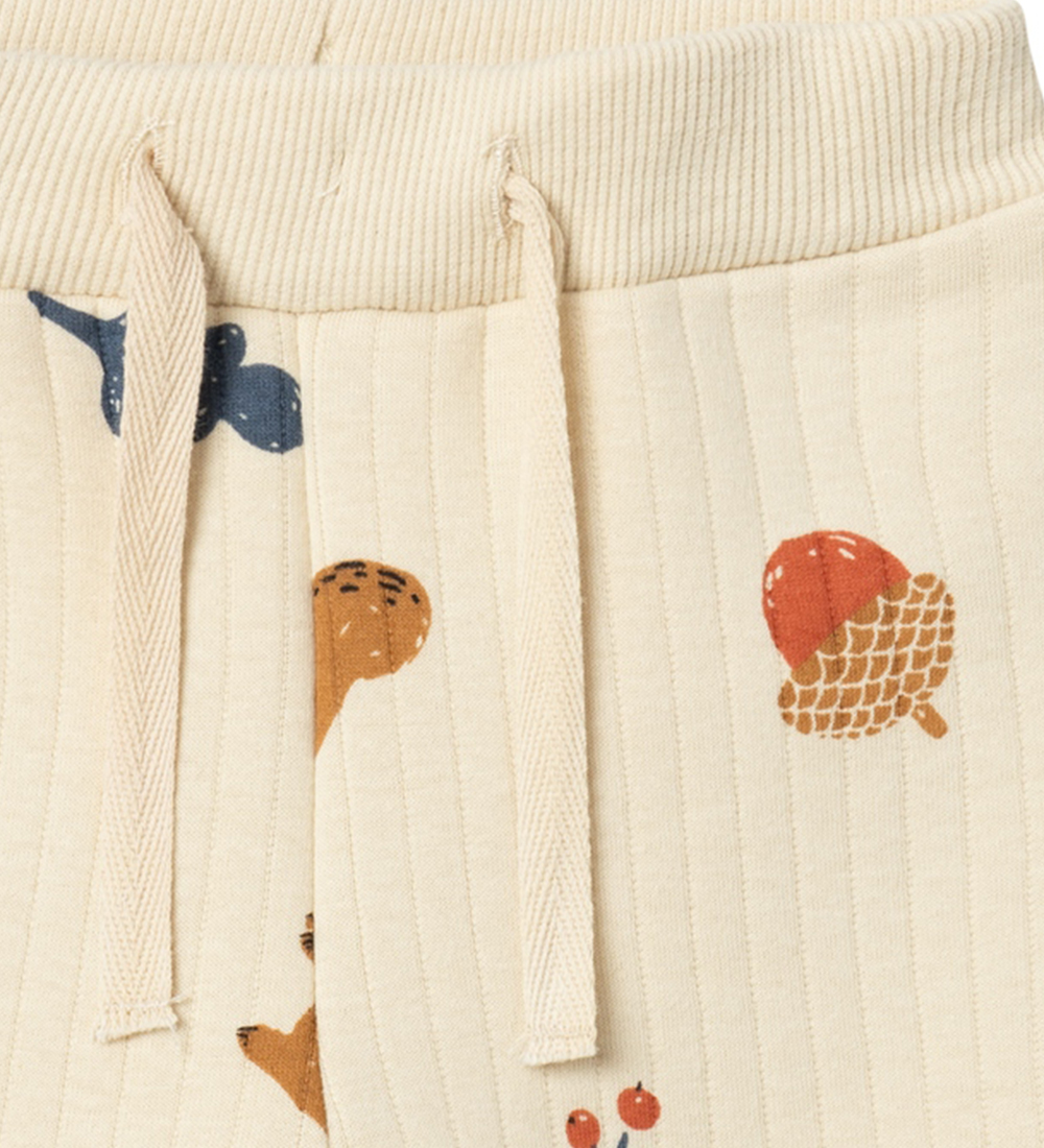 Name It Trousers - NbnOhappy Quilt - Summer Sand