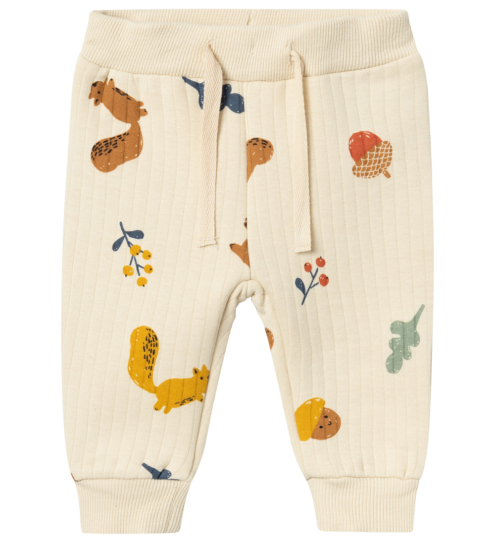Name It Trousers - NbnOhappy Quilt - Summer Sand