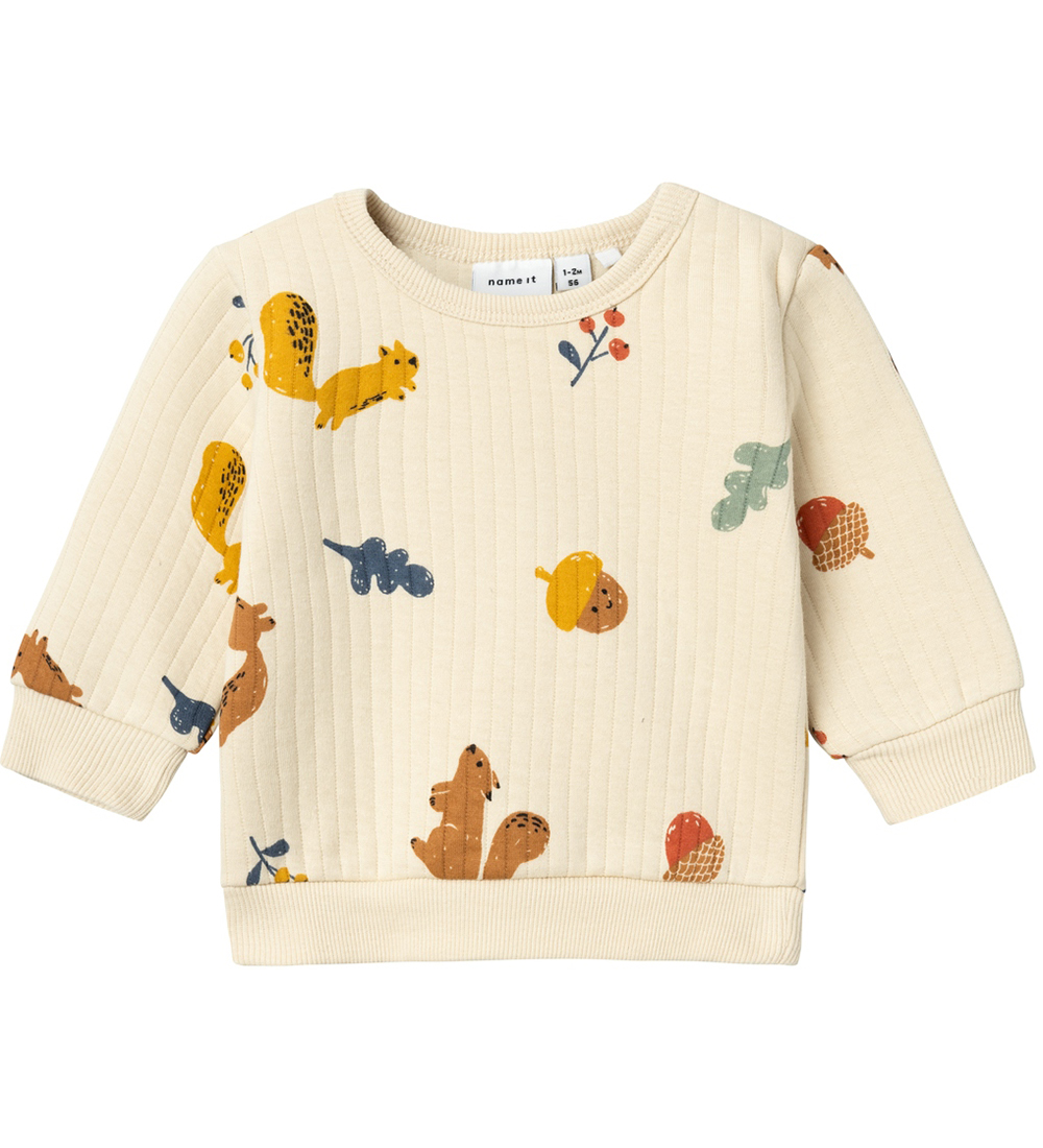 Sweat-shirt Name It - NbnOhappy Quilt - Summer Sable