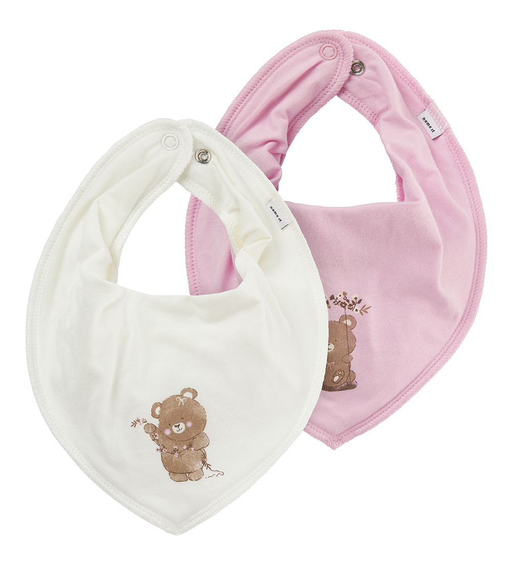 Name It Teething Bib - Rib - NbfYvetteoley - 2-Pack - Corsage