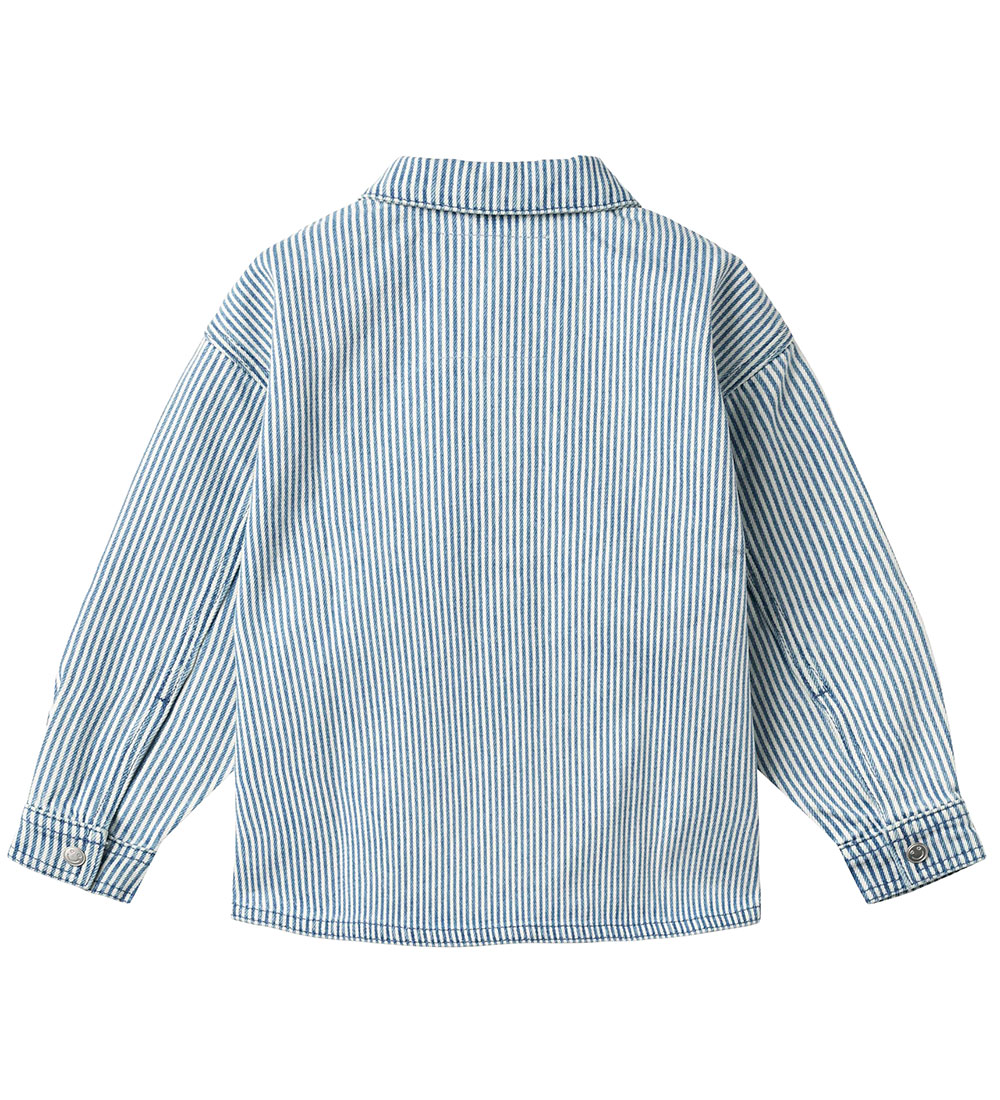 Wheat Shirt - Denim - Ink Stripe