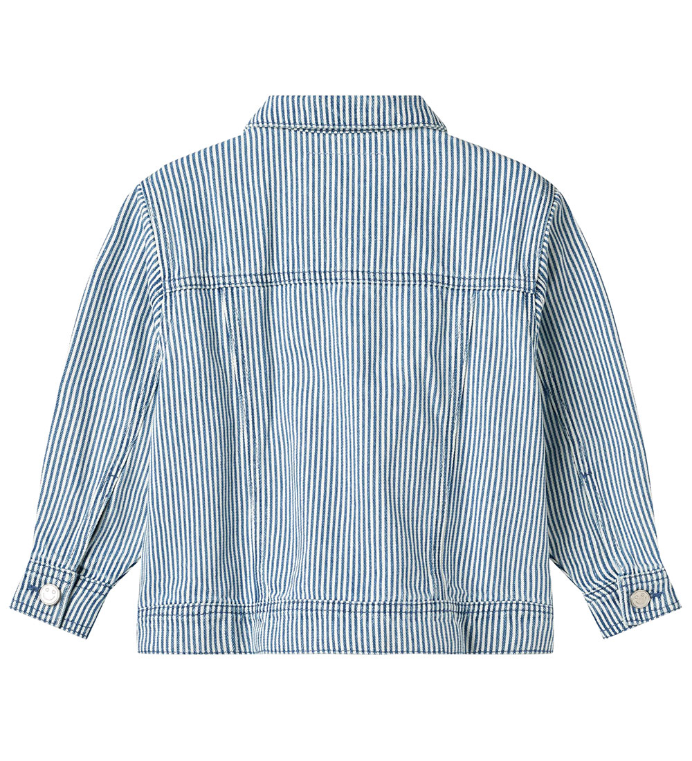 Wheat Denim Jacket - Vive - Ink Stripe