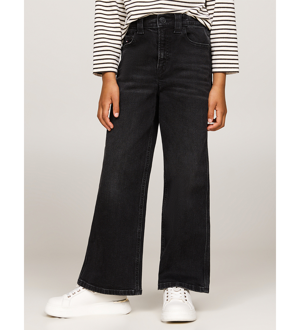 Tommy Hilfiger Jeans - Mabel Black Vask - Svartbrukt