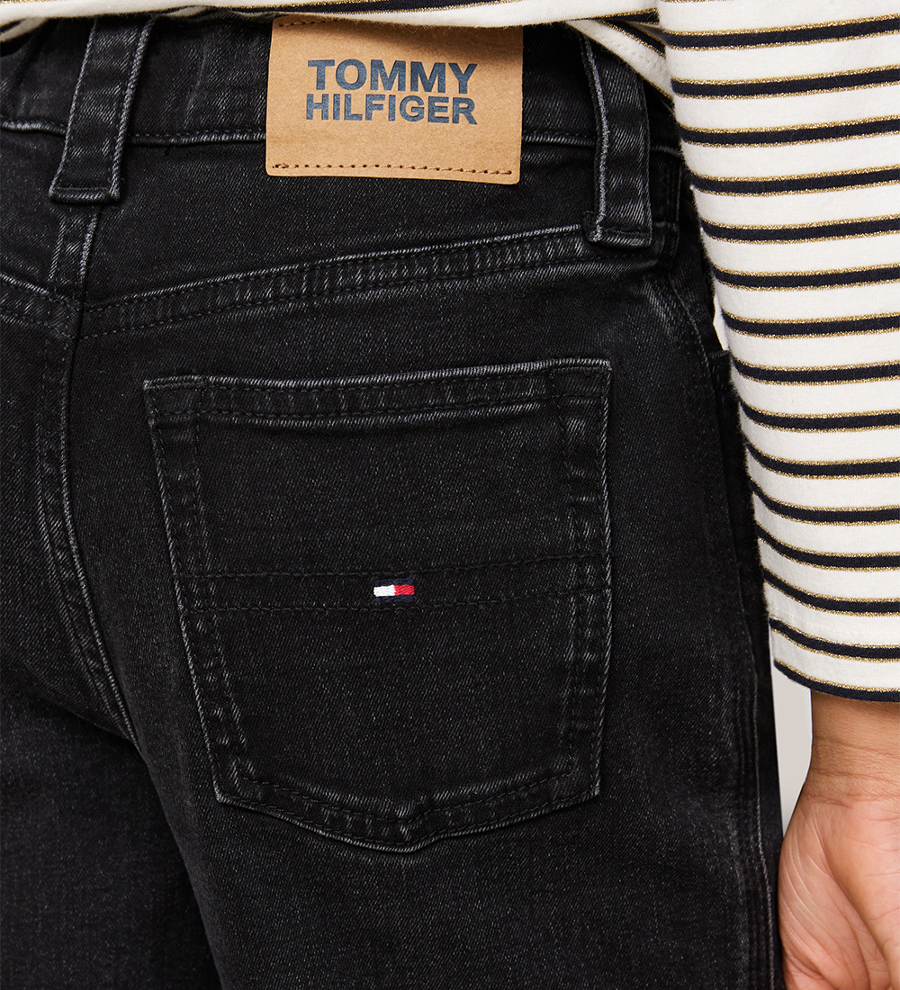 Tommy Hilfiger Jeans - Mabel Black Vask - Svartbrukt