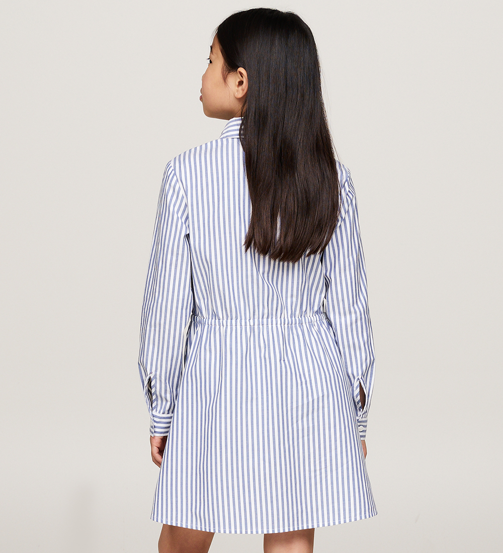 Tommy Hilfiger Dress - Ithaca - Mid Blue/Optic White