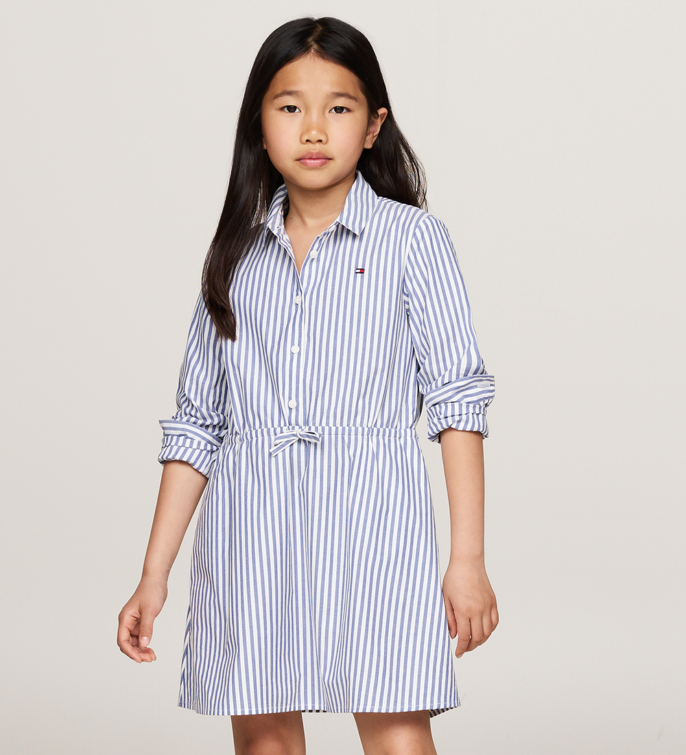 Tommy Hilfiger Dress - Ithaca - Mid Blue/Optic White