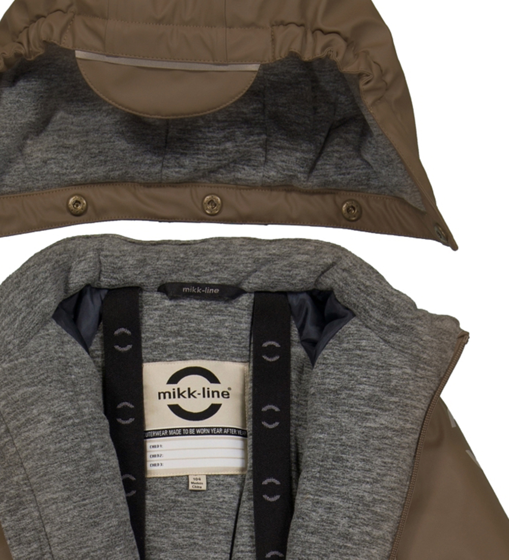 Mikk-Line Snowsuit - PU - Recycled - Chocolate Chip