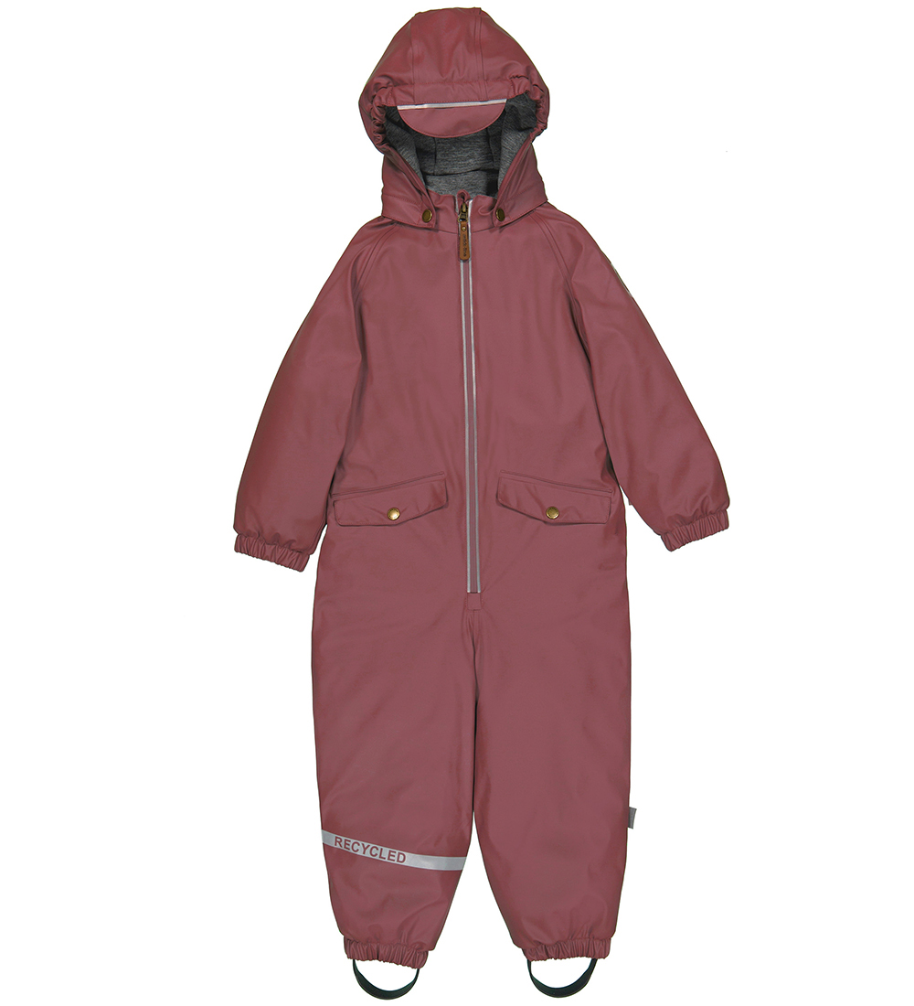 Mikk-Line Snowsuit - PU - Recycled - Rose Brown