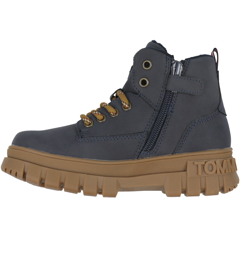 Tommy Hilfiger Stiefel - Lace-Up - Blau