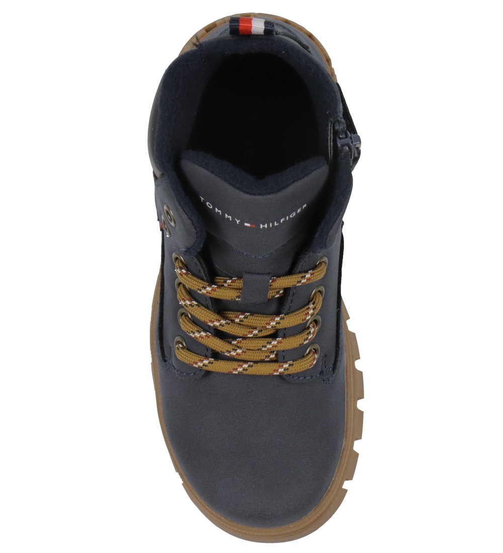 Tommy Hilfiger Stiefel - Lace-Up - Blau