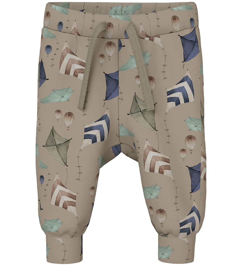 Name It Hosen - NbmNathon - Weathered Teak m. Drachen