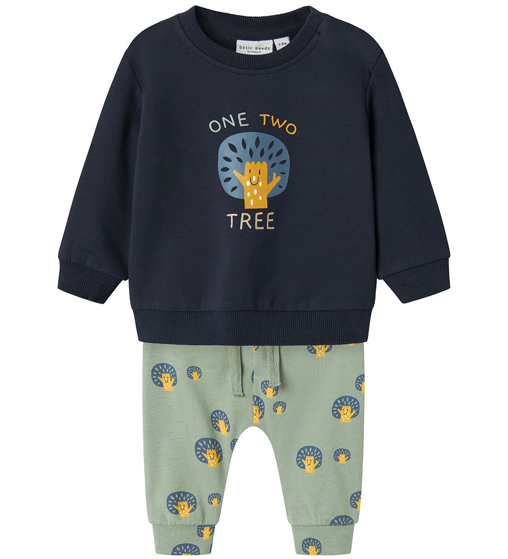 Name It Sweat Set - NbmVroels - Lily Pad