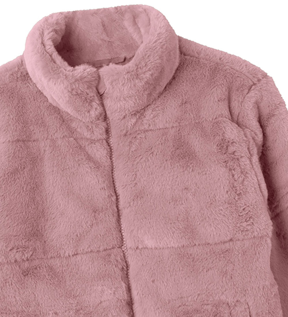 Name It Jacket - Faux Fur - NkfMila - Lilas