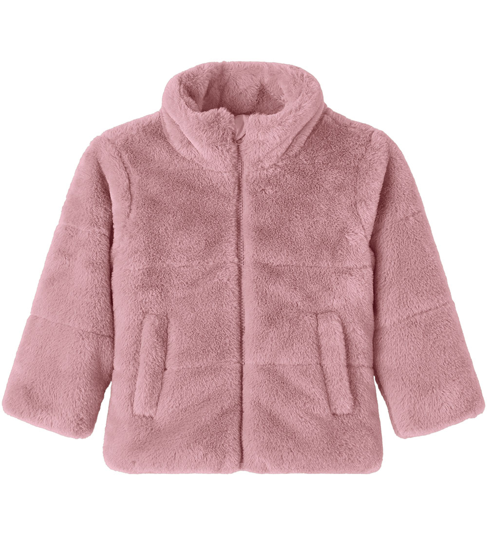 Name It Jacket - Faux Fur - NmfMila - Lilas