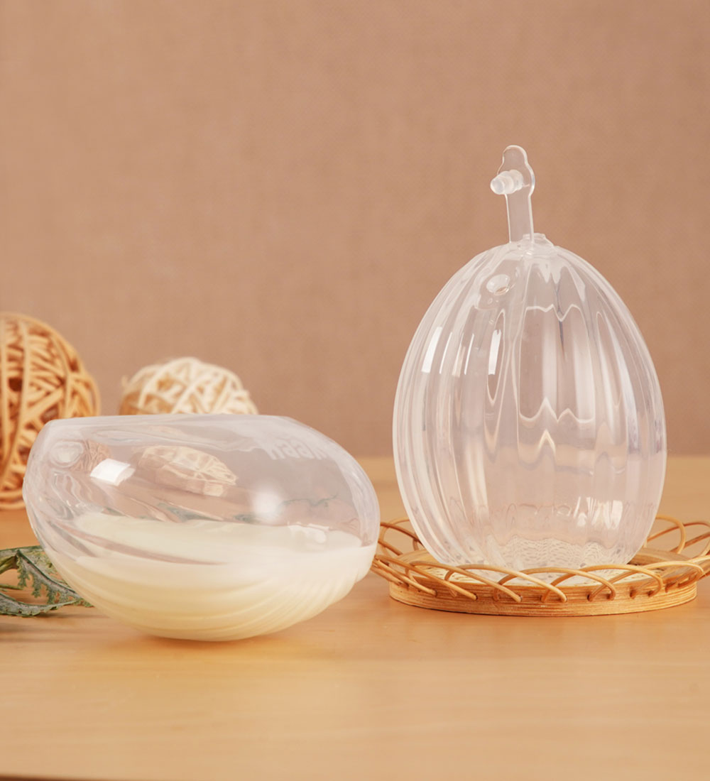 Haakaa Milk collector and Breast Pump - Clam - 2-Pack - 120 mL