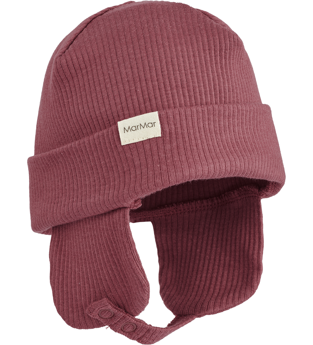 MarMar Beanie - Rib - Modal - Berry Blend
