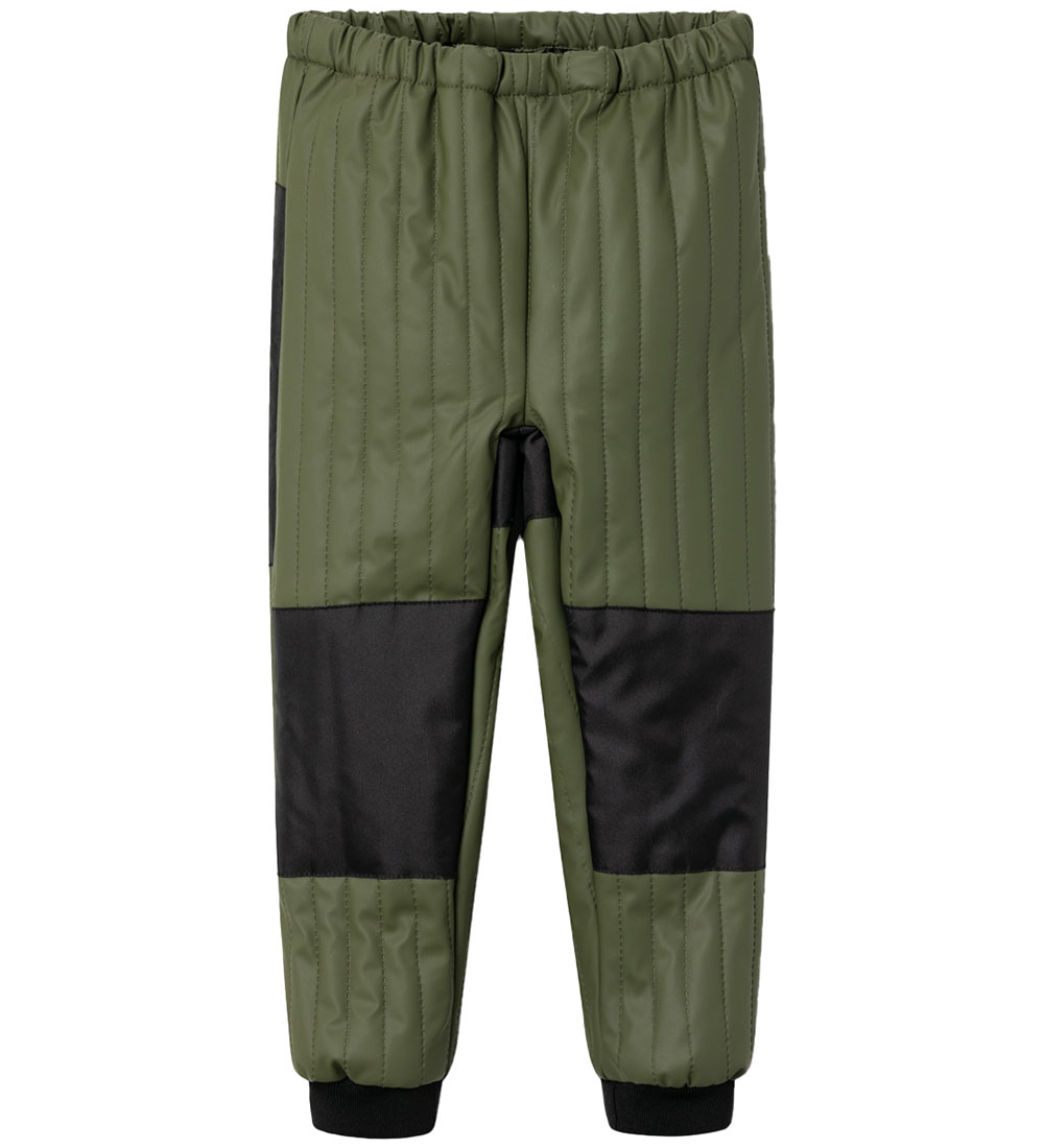 Name It Thermo Set - PU - Fleece Lining - NmmMud - Climbing Ivy
