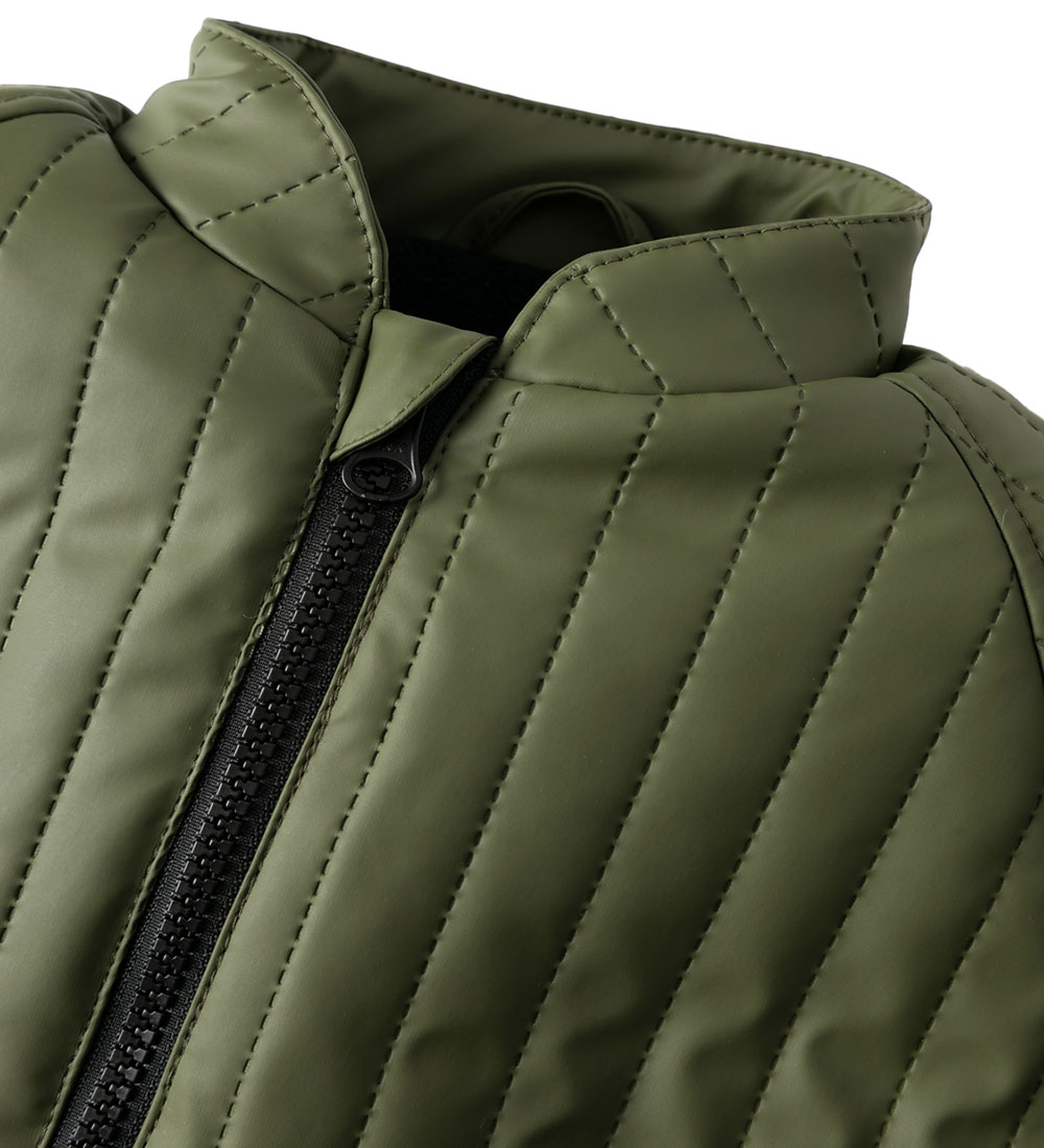 Name It Thermo Set - PU - Fleece Lining - NmmMud - Climbing Ivy