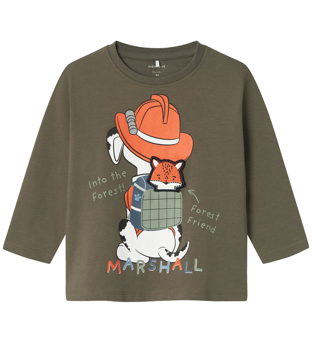 Name It Blouse - NmmSino - Pawpatrol - Tea Leaf