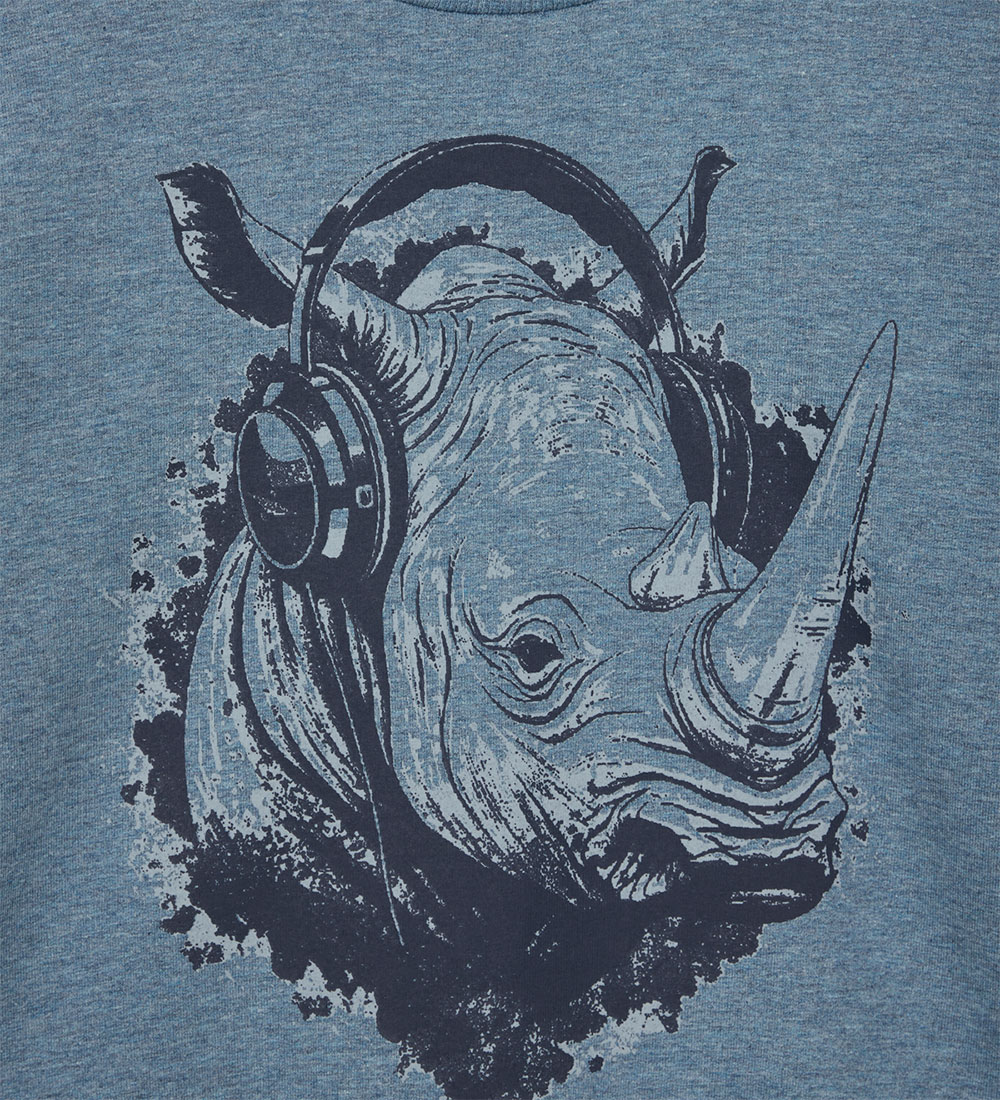 Hust and Claire Sweatshirt - Sejer - Ocean Melange w. Rhino