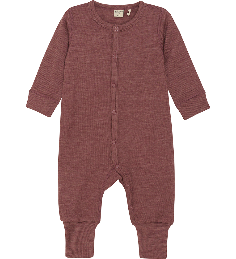 CeLaVi Jumpsuit - Wool - Wild Ginger Melange