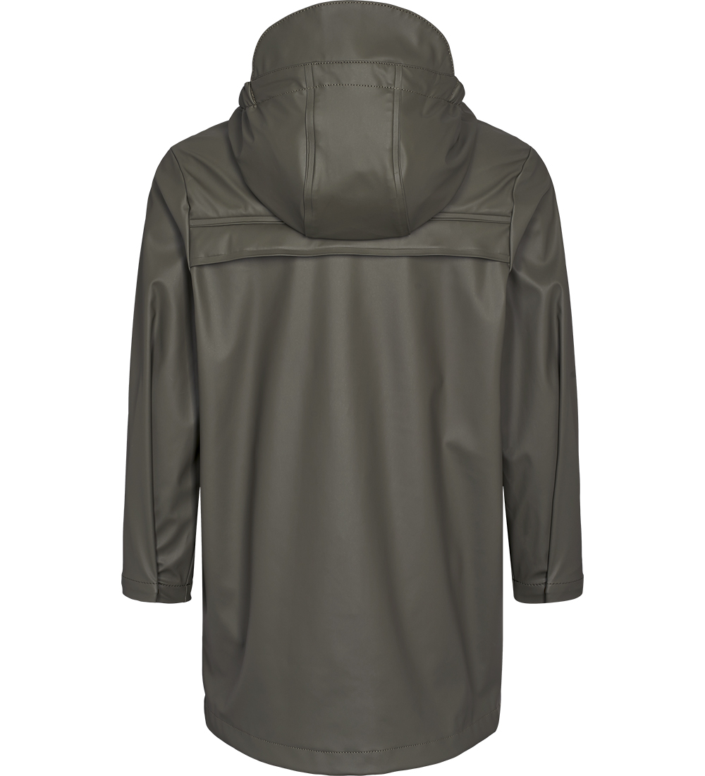 MarMar Rain Jacket - PU - October - Olive Leaf